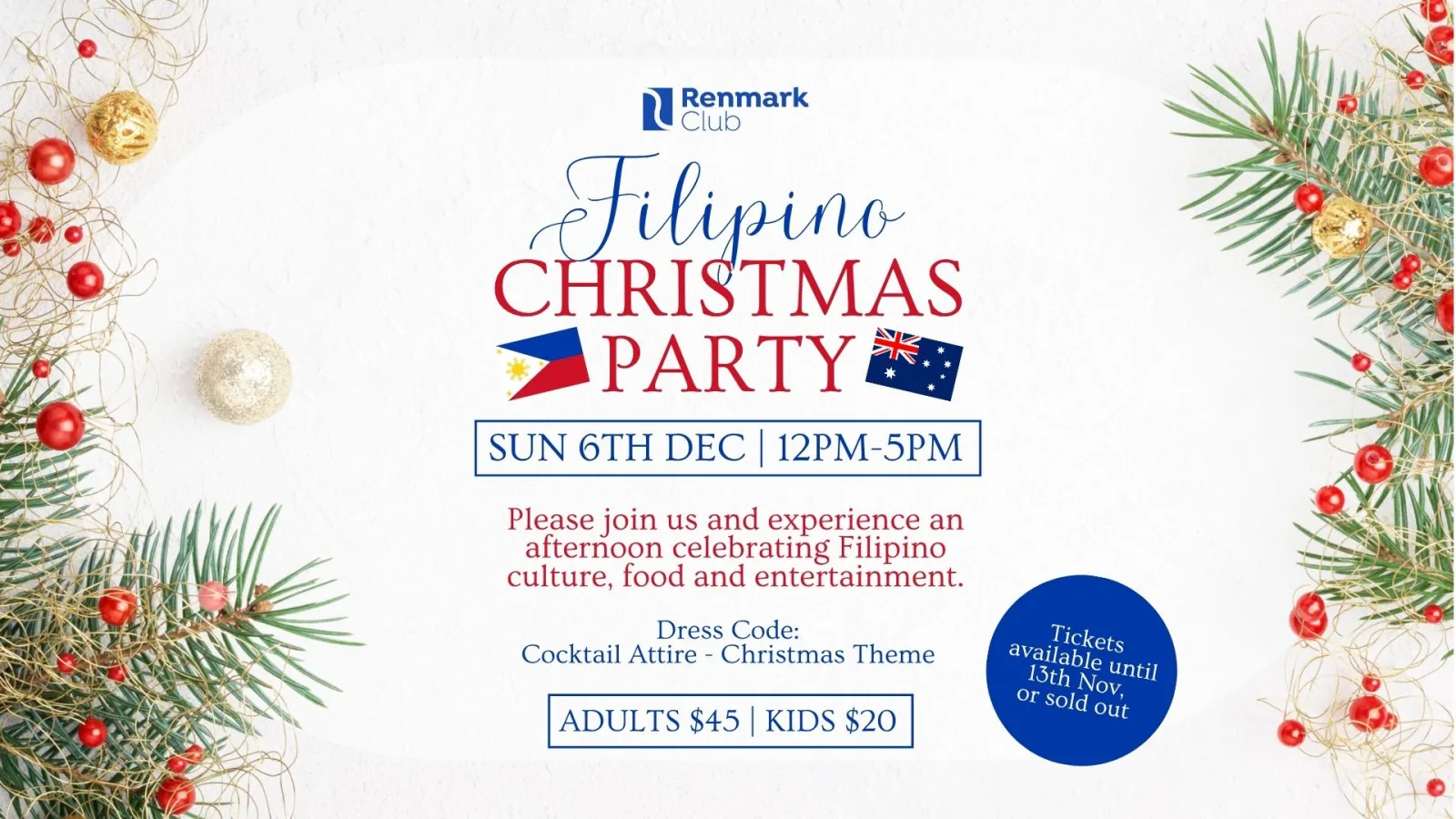 Filipino Christmas Party